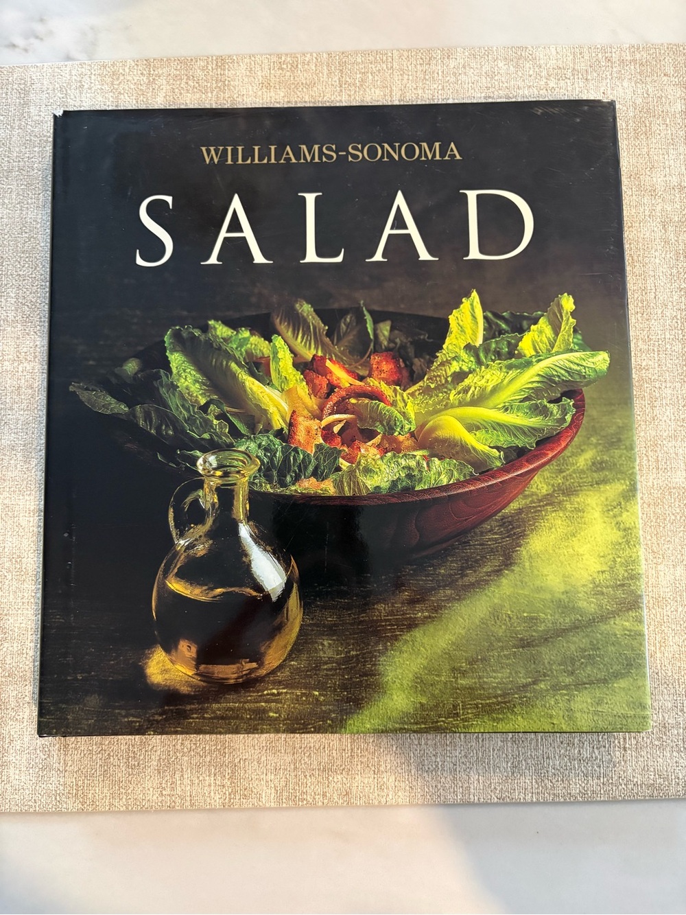 Williams-Sonoma Salad Cookbook - Black & Green Cover